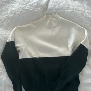 Tory Burch sport colorblock sweater